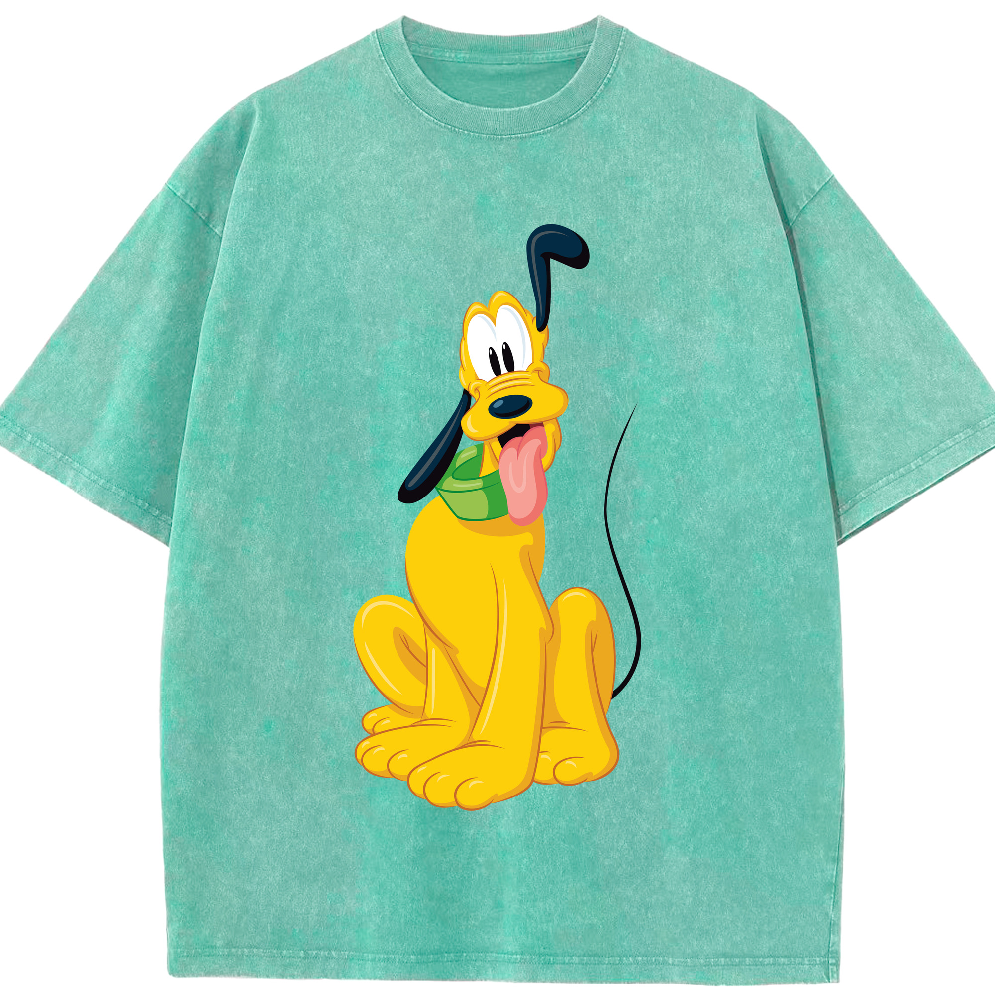 （画像用） ミッキーマウス Mickey Mouse 綿100% ヴィンテージ風 半袖Tシャツ（フロントプリント）